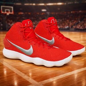 Nike Hyperdunk 2017 TB Red White #942571-600 Basketball Shoes Sneakers 12.5